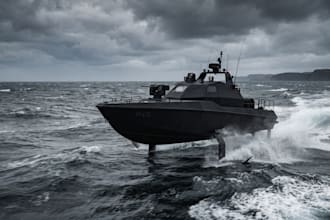 design hydrofoil boats and high speed marine vessel concept