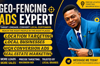 set up high geofencing ads with location and audience targeting google ads