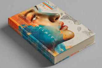 do kindle ebook cover design and KDP print book cover design