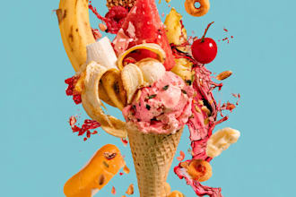 food pop art of your food pop art