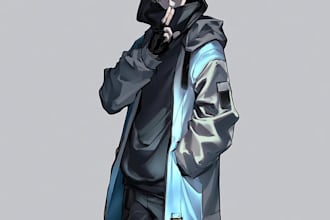 create an anime or character
