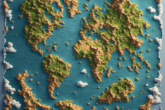 draw fantasy map, landscape design, rpg map dndart