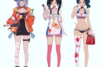 do an anime or character