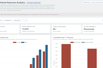 clean your data and build a professional interactive dashboard