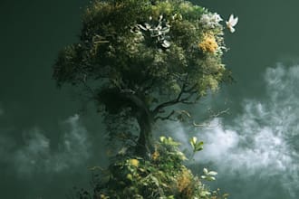 design album cover or music cover artwork