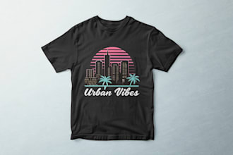 create a tshirt design in modern streetwear style