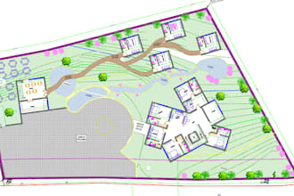 draft house plans, architectural plans, and master plan