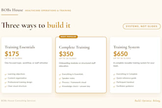 create professional healthcare employee training and onboarding