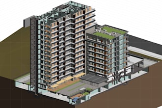 provide lod 500 bim coordination and architectural modeling