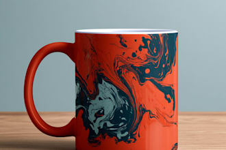 awesome custom mug design