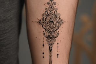 design professional tattoo and custom tattoo