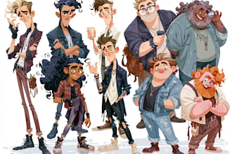 animate your 2d cartoon character or images