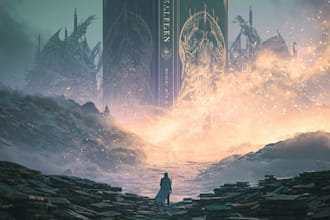 create a unique fantasy book cover fantasy book cover