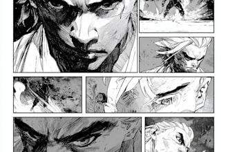 draw custom comic pages, manga or webtoons for you