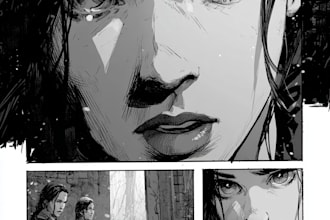 draw a comic page for you