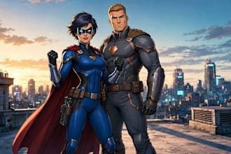 transform your photos into superhero