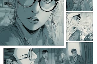 manga and comic pages