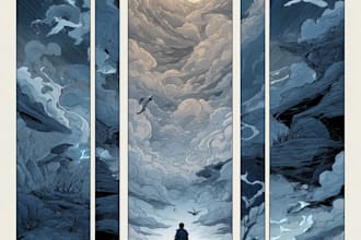 manga comic book illustration, manga artist
