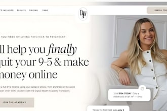 build squarespace coach consultant website coaching personal brand landing site