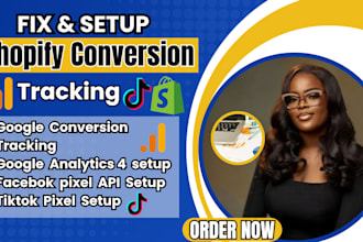 setup fix shopify ga4 meta pixel and conversion tracking issues
