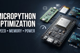 optimize micropython code for speed memory and low power devices