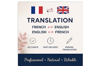 translate french to english and english to french