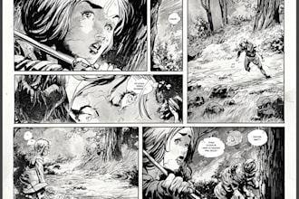 manga comic book illustration manga artist webtoon cover