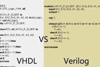 create fpga verilog vhdl, dsp algorithm and digital signal processing projects