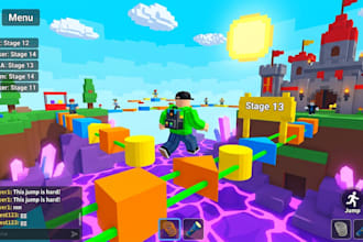 create full roblox game roleplay game custom system maps ui
