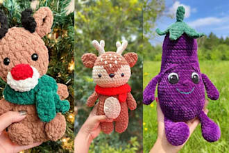 design custom plush toy cute plushies stuffed animal oc plush character crochet