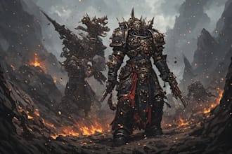 paint your warhammer 40k, sigmar and dnd miniatures