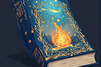 create custom hand drawn illustration artwork