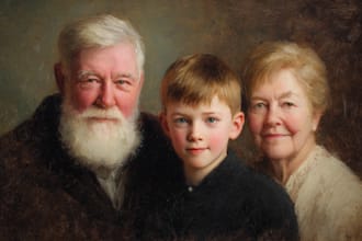 retouch family portraits and group photos naturally