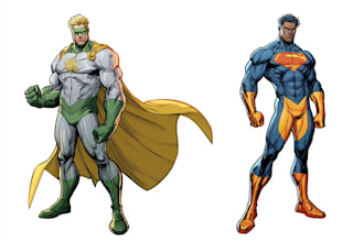 comic book illustration with comic book illustrator