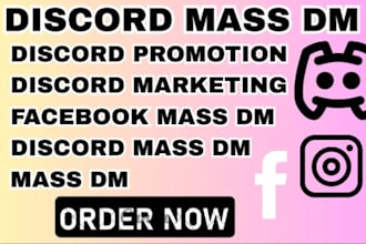 discord mass dm telegram mass dm instagram mass dm facebook discord promotion