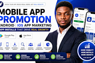 do mobile app promotion, android ios app marketing and app installs
