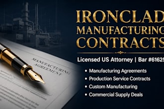 draft manufacturing agreement oem agreement supplier agreement as startup lawyer