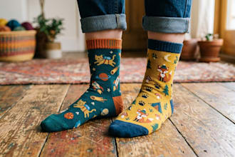design custom and unique socks design