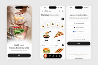 build custom online food delivery app, restaurant booking app, doordash clone