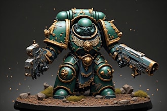 create your warhammer 40k and fantasy miniatures