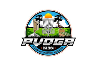 design a custom luxury disc golf logo