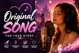 be your female vocalist for animated song, disney song, kids song, dixieland