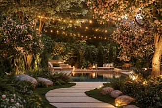 do backyard landscape design, pool, landscape garden design