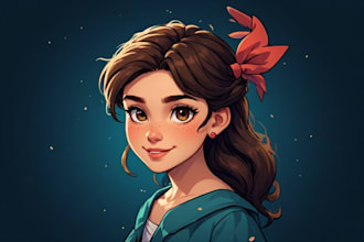 paint a marvelous disney cartoon portrait art