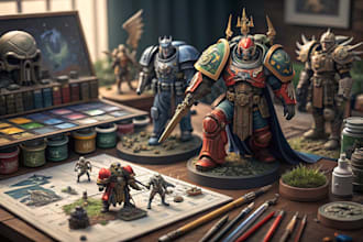 paint your warhammer 40k miniatures