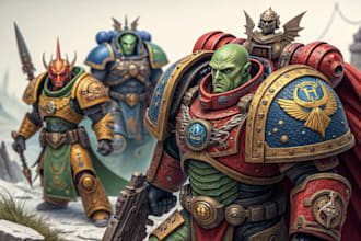 paint your warhammer miniatures