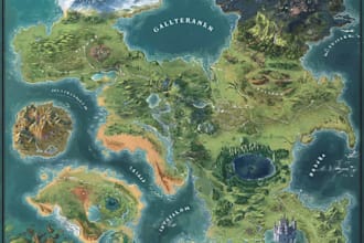 do fantasy map and city maps