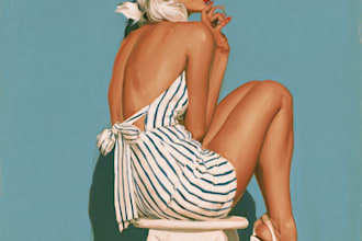 do a pin up girl and pin up girl