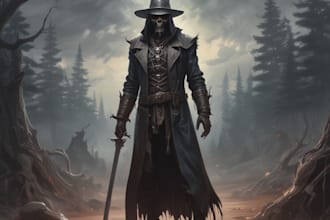 do fanatsy character art for you