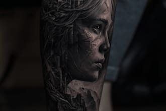 create custom geometric tattoo designs